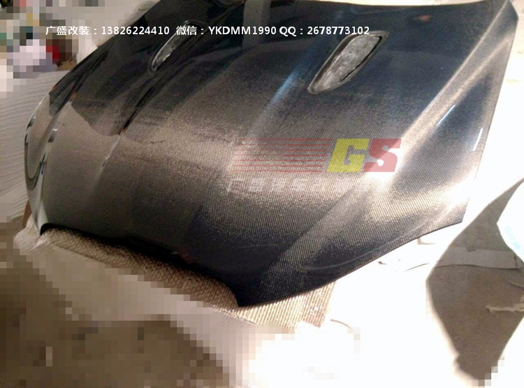 捷豹XF改裝碳纖維機蓋 風口XFRS大包圍碳纖維機蓋前唇后唇尾翼
