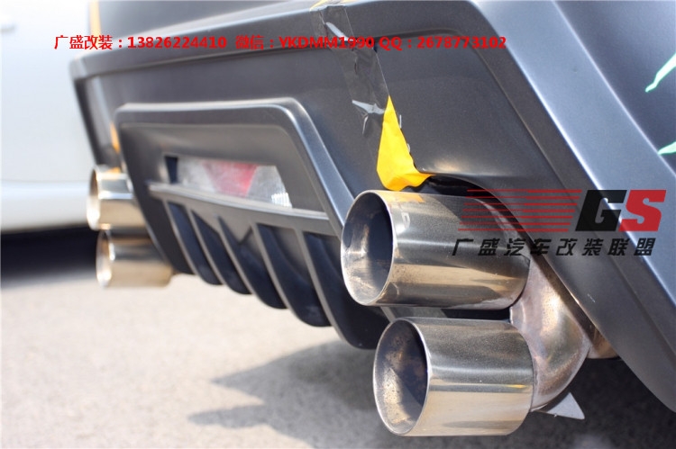 TOYOTA豐田86改裝WALD寬體包圍排氣管碳纖維尾翼機(jī)蓋寬體輪眉輪轂