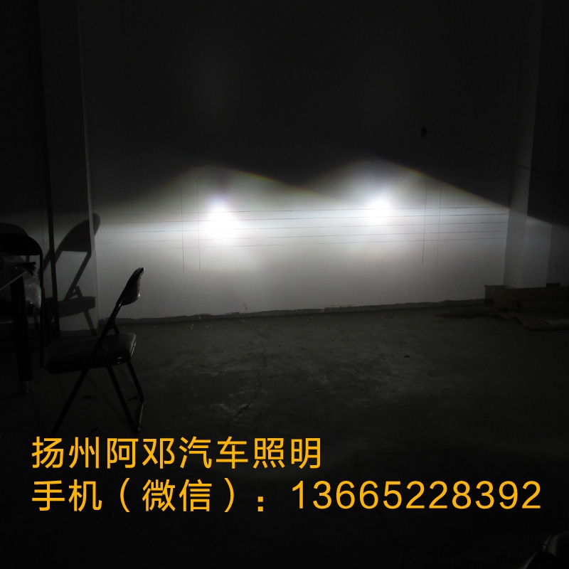 奧迪A6L海拉2透鏡升級海拉4透鏡