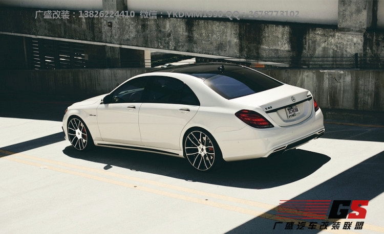奔馳S級W222 S400 S600改裝BRABUS巴博斯大包圍AMG碳纖維大包圍