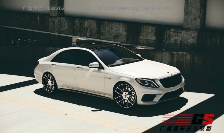 奔馳S級W222 S400 S600改裝BRABUS巴博斯大包圍AMG碳纖維大包圍
