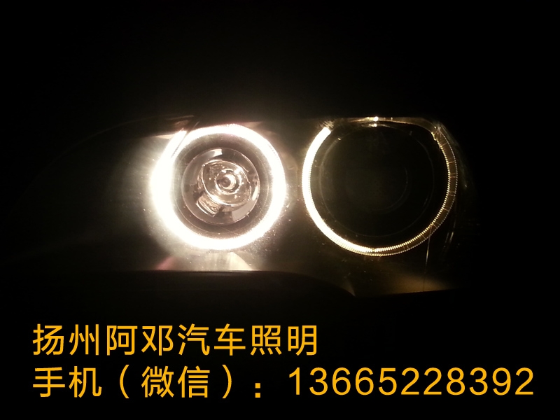 寶馬X5改裝博世21麻點(diǎn)透鏡