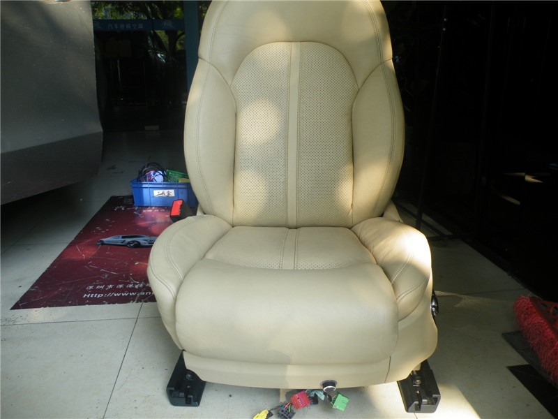 宝马X1 北京改装座椅通风