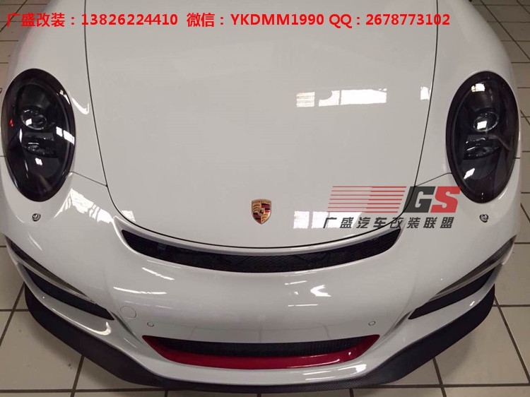 Porsche05-11年保時(shí)捷911/997卡雷拉改裝GT3大包圍 尾翼排氣管