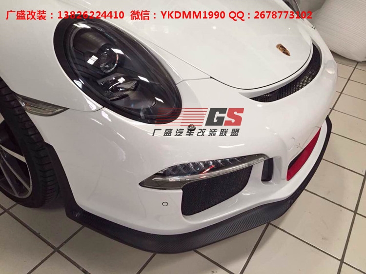 Porsche05-11年保時(shí)捷911/997卡雷拉改裝GT3大包圍 尾翼排氣管