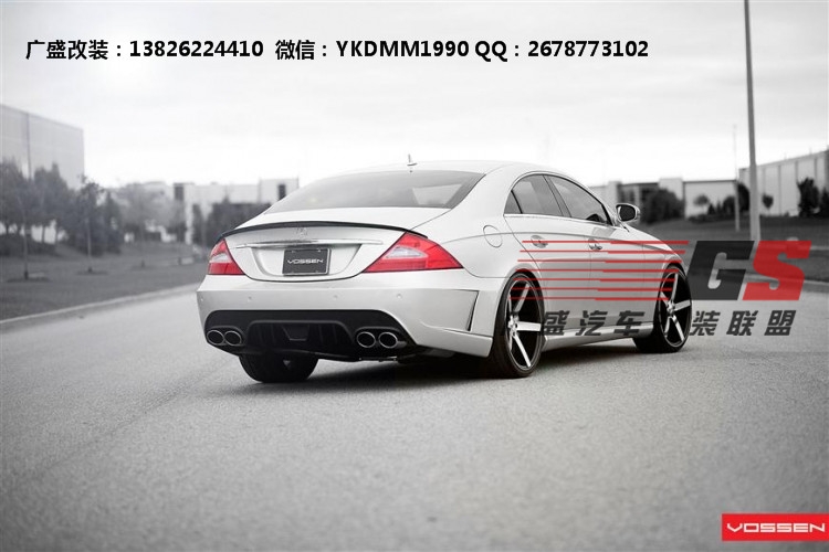 奔馳CLS300/CLS350改裝包圍 W219 AMG改裝BRABUS尾翼大包圍排氣管