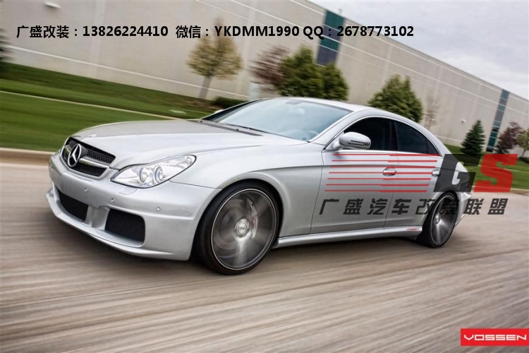 奔馳CLS300/CLS350改裝包圍 W219 AMG改裝BRABUS尾翼大包圍排氣管