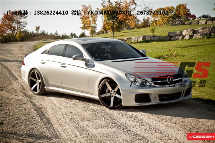 奔馳CLS300/CLS350改裝包圍 W219 AMG改裝BRABUS尾翼大包圍排氣管