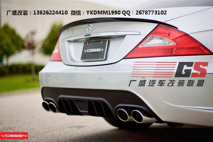 奔馳CLS300/CLS350改裝包圍 W219 AMG改裝BRABUS尾翼大包圍排氣管