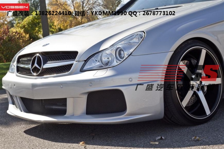 奔馳CLS300/CLS350改裝包圍 W219 AMG改裝BRABUS尾翼大包圍排氣管