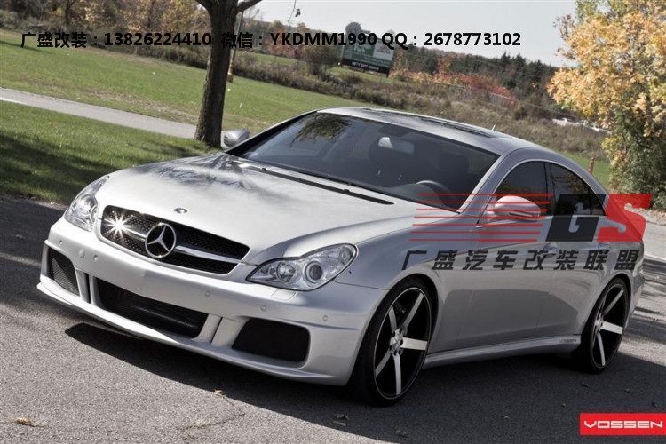 奔馳CLS300/CLS350改裝包圍 W219 AMG改裝BRABUS尾翼大包圍排氣管
