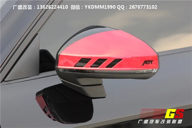 ABT正品 新款奧迪TT改裝ABT包圍 尾翼 后視鏡 后唇排氣管大包圍
