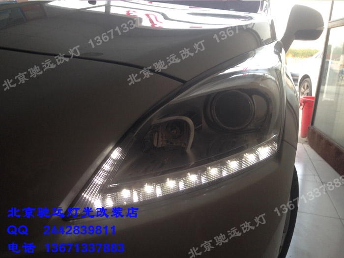 標(biāo)志3008車燈改裝 升級(jí)海拉五代透鏡