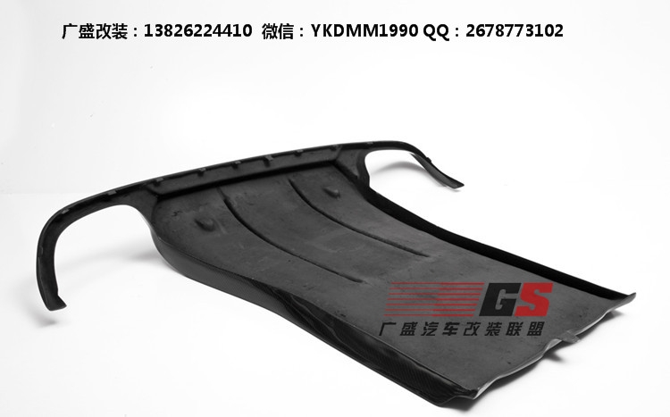 保時(shí)捷911/997卡雷拉Carrera改裝Vorstiner小包圍 碳纖維尾翼后唇