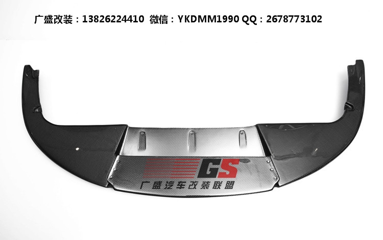 保時(shí)捷911/997卡雷拉Carrera改裝Vorstiner小包圍 碳纖維尾翼后唇
