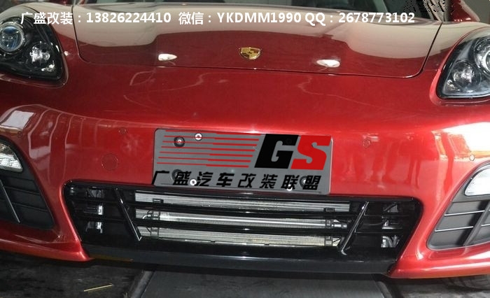 保時(shí)捷Panamera4S/3.6改裝GTS大包圍 保險(xiǎn)杠 尾翼 引擎蓋 排氣管