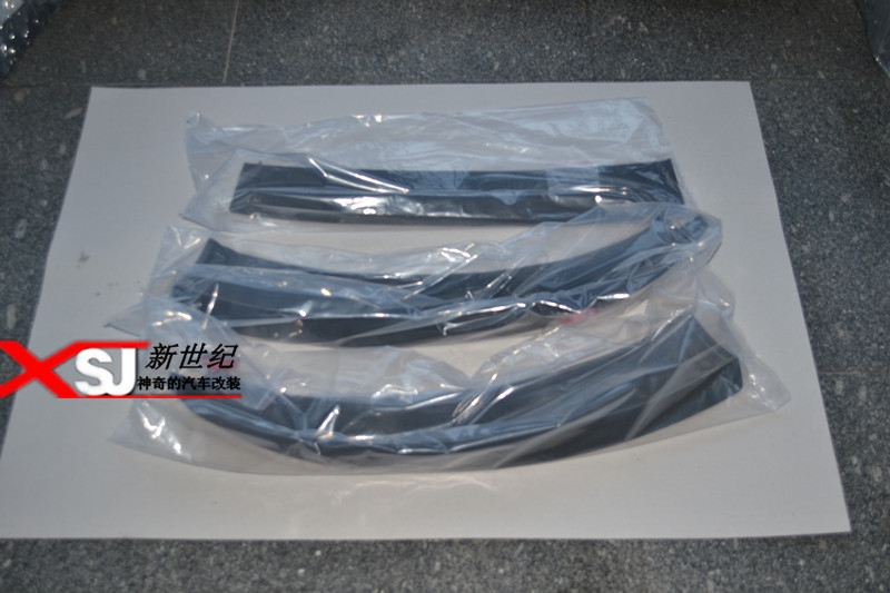 捷豹XJL改裝前唇小包圍安裝前杠下巴XJ改裝pu前杠