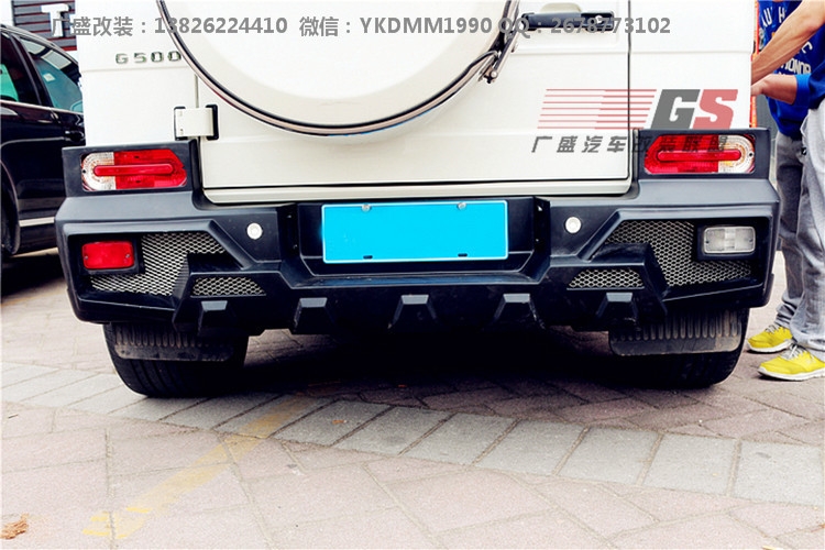 奔馳G級(jí)W463/G500/G63AMG/G65AMG改裝WALD大包圍輪眉機(jī)蓋碳纖尾翼