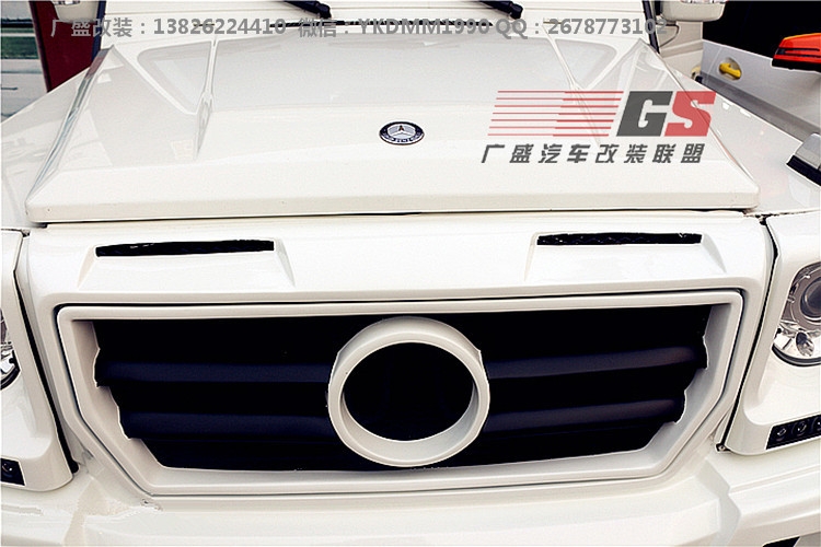 奔馳G級(jí)W463/G500/G63AMG/G65AMG改裝WALD大包圍輪眉機(jī)蓋碳纖尾翼