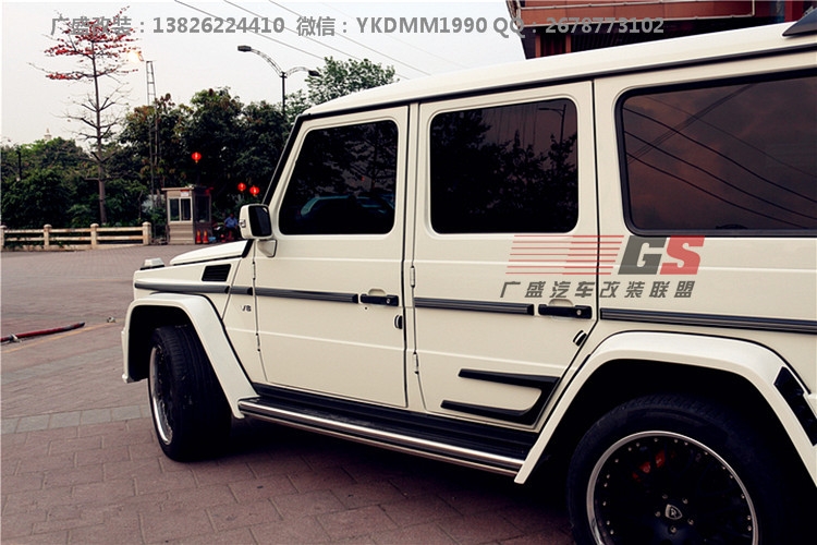 奔馳G級(jí)W463/G500/G63AMG/G65AMG改裝WALD大包圍輪眉機(jī)蓋碳纖尾翼