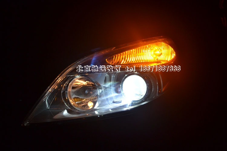 奔馳b180 車燈增亮改裝奧迪Q5小糸透鏡