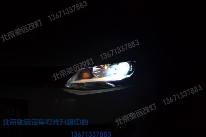 大眾新速騰 車燈改裝增亮 奧迪Q5小糸透鏡