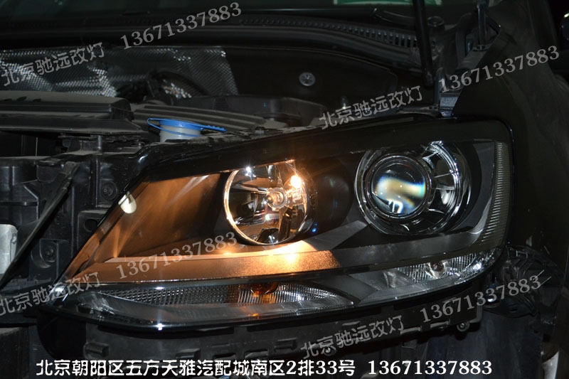 大眾夏朗改裝車燈 德國海拉六代透鏡