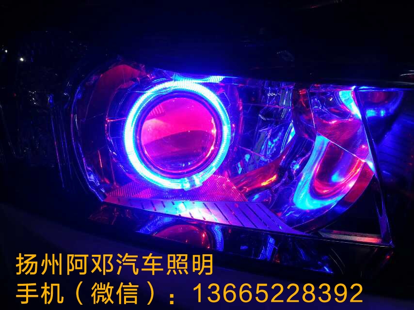 雪佛蘭科魯茲改裝Q5透鏡、天使眼