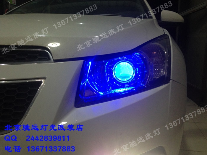 科魯茲 車燈升級 奧迪Q5小糸透鏡