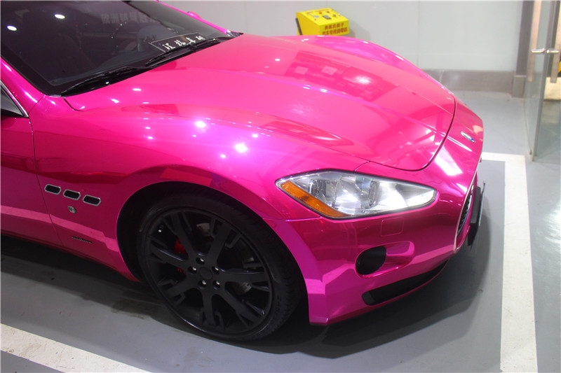 長(zhǎng)沙汽車改裝 瑪莎拉蒂全車電鍍膜改裝換色 日本STM鏡面電鍍膜 最優(yōu)惠實(shí)體店