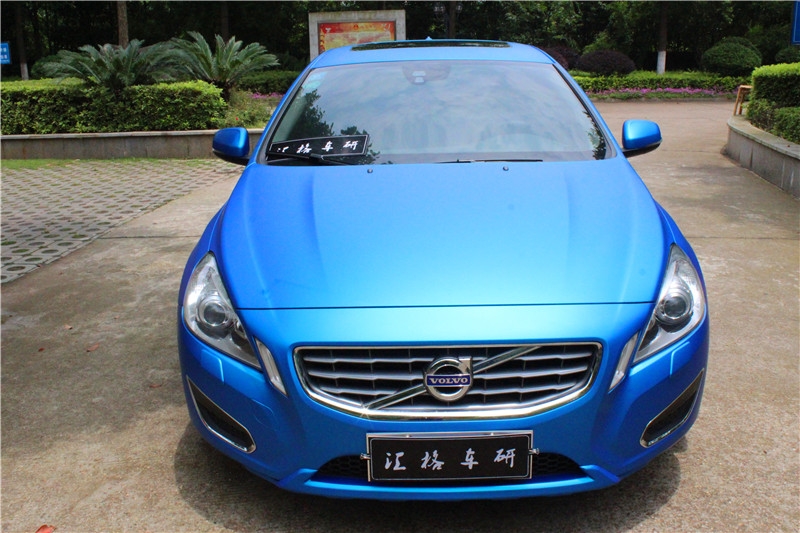 長沙汽車改色膜 沃爾沃S60全車貼美國ARLON雅龍進(jìn)口高檔膜