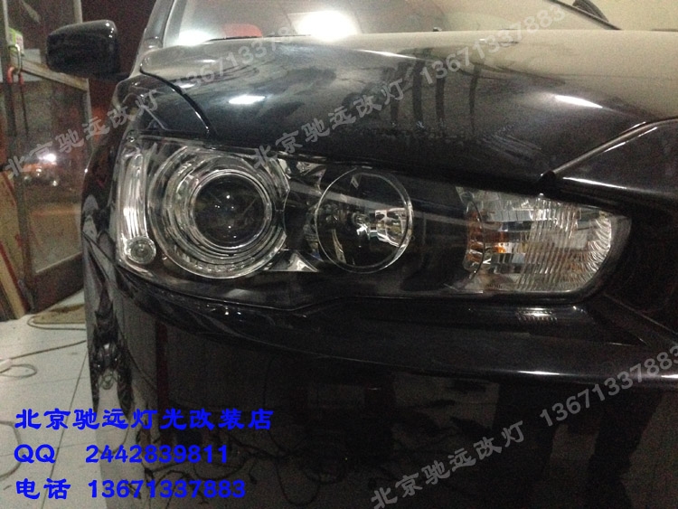 三菱翼神車燈改裝 德國海拉五代透鏡