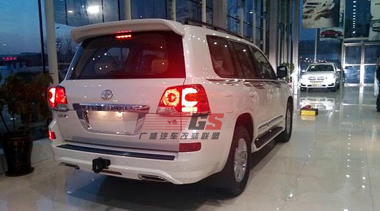 豐田蘭德酷路澤改裝WALD雷克薩斯LX570款大包圍中網(wǎng) 尾喉小包圍