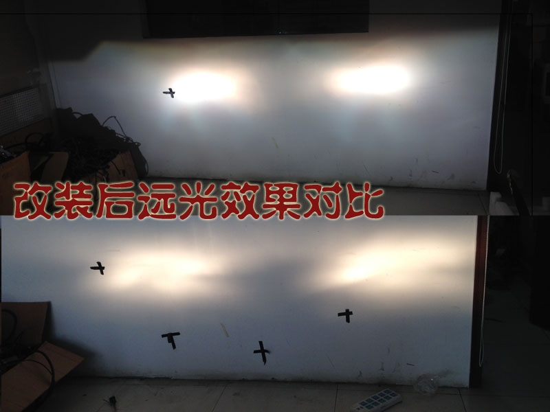 科魯茲車燈改裝 大燈增亮 導(dǎo)光淚眼大燈總成