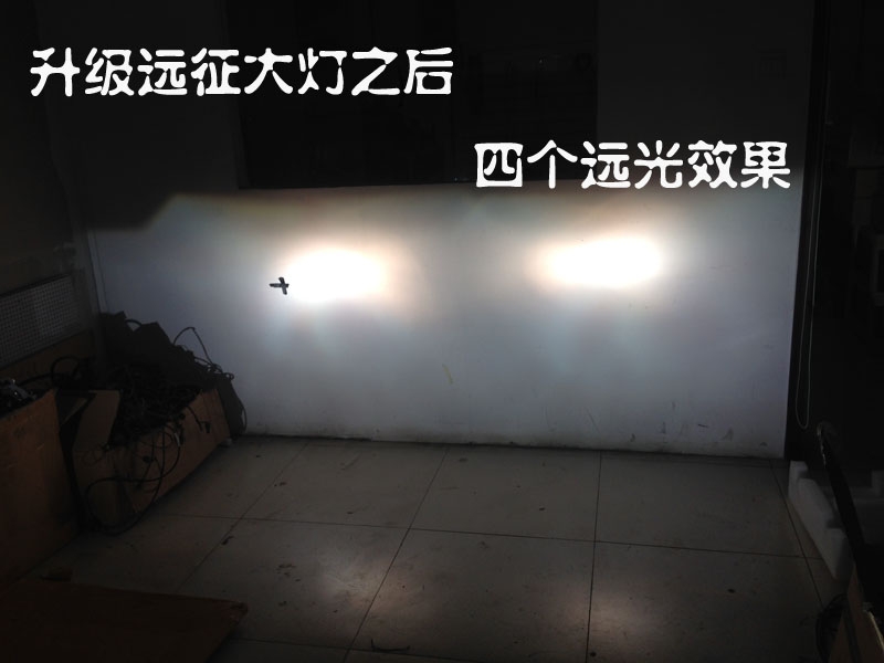 科魯茲車燈改裝 大燈增亮 導(dǎo)光淚眼大燈總成