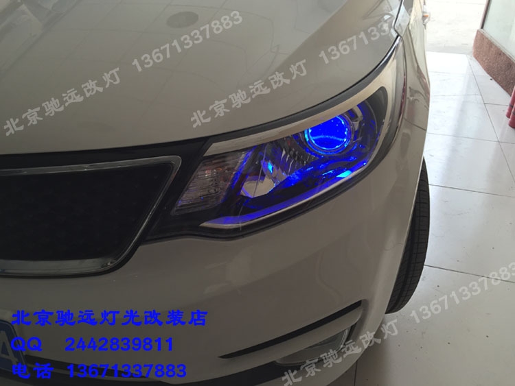 新款起亞K2車燈改裝 奧迪Q5小糸透鏡
