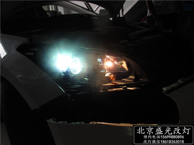 名圖改Q5雙光透鏡氙氣大燈