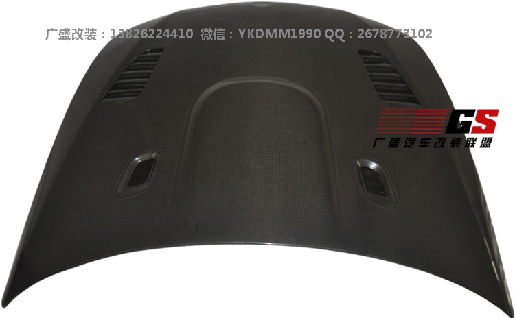 寶馬M3改裝碳纖維機(jī)蓋 開孔散熱碳纖維引擎蓋 大包圍E92/E93碳纖
