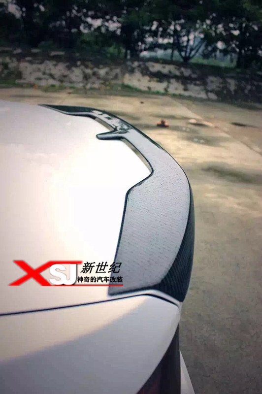 寶馬F30f35改裝碳纖維尾翼寶馬新款3系改裝KT尾翼壓尾翼