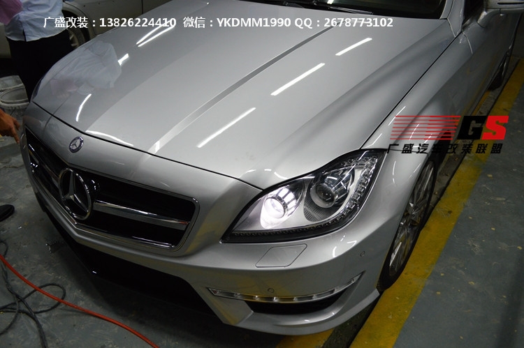 奔馳CLS300/CLS350改裝CLS63 AMG款大包圍機蓋葉子板后唇前唇中網(wǎng)