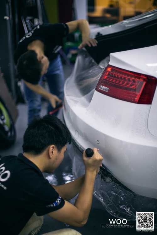 奧迪S5貼頂級進(jìn)口透明保護(hù)膜/隱形車衣