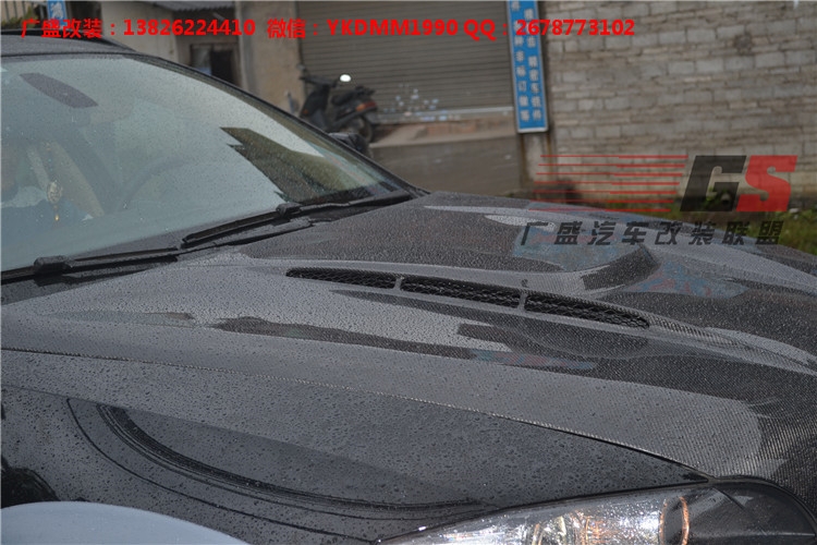 BMW寶馬X6 E71改裝LUMMA寬體大包圍碳纖維機(jī)蓋后唇四出排氣管尾翼
