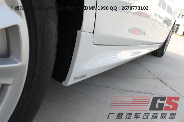 寶馬5系改裝LODER大包圍M5 F10 F18改裝洛德大包圍后唇尾翼排氣管