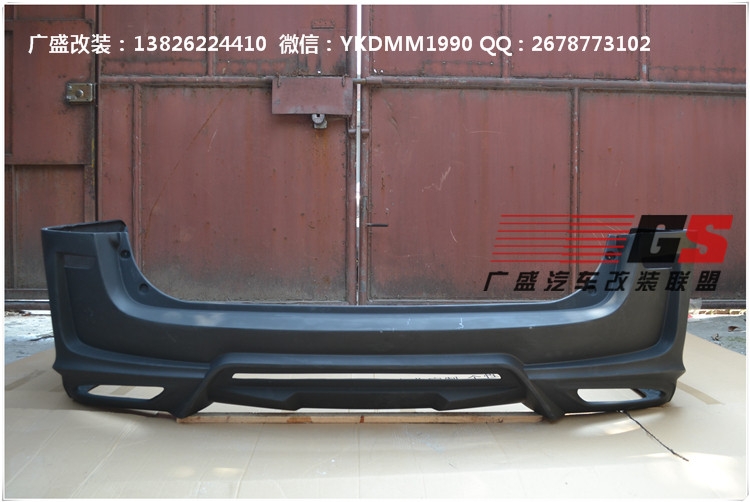 豐田VELLFIRE/Alphard埃爾法改裝WALD大包圍中網(wǎng)尾翼排氣管小包圍