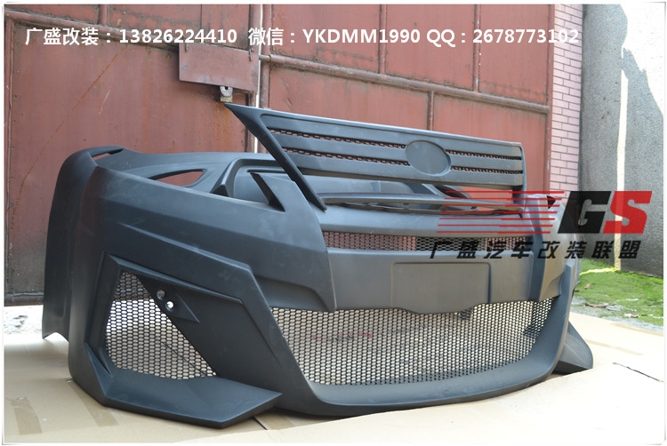 豐田VELLFIRE/Alphard埃爾法改裝WALD大包圍中網(wǎng)尾翼排氣管小包圍