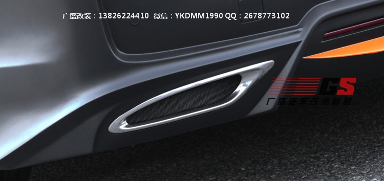 豐田VELLFIRE/Alphard埃爾法改裝WALD大包圍中網(wǎng)尾翼排氣管小包圍