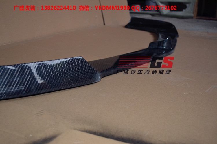 奔馳CLS300 CLS350改裝碳纖維前唇小包圍 W218碳纖維前唇機蓋尾翼