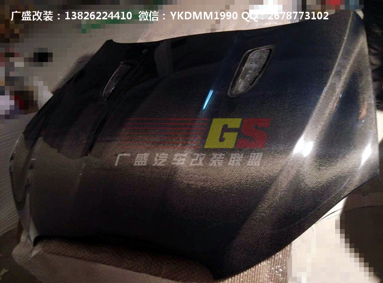 捷豹XF改裝碳纖維機蓋 風(fēng)口XFRS大包圍碳纖維機蓋前唇后唇尾翼