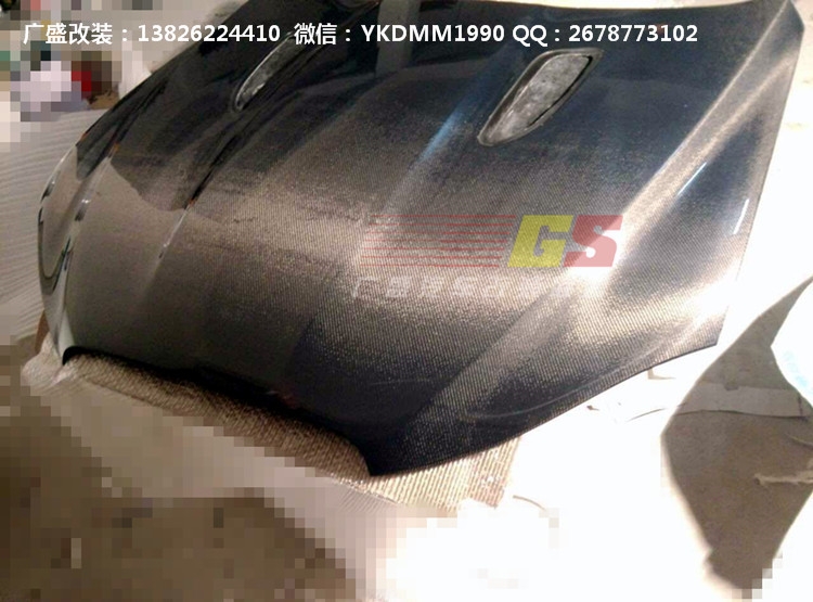 捷豹XF改裝碳纖維機蓋 風(fēng)口XFRS大包圍碳纖維機蓋前唇后唇尾翼