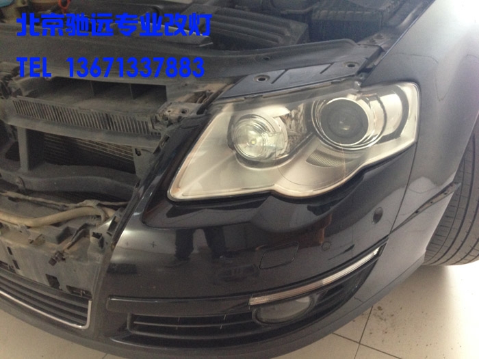 北京馳遠(yuǎn)改燈 新款邁騰車燈改裝德國海拉五代透鏡